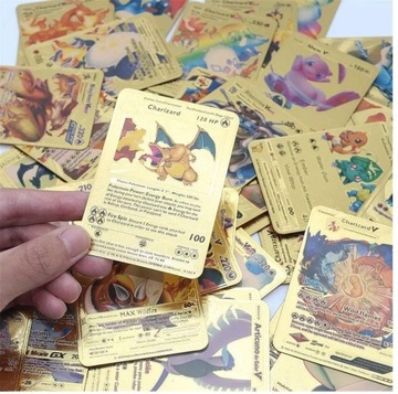 КАРТОЧКИ ПОКЕМОН 3в1 165 штук ЗОЛОТО ЧЕРНОЕ СЕРЕБРО