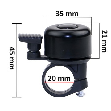 ГРОМКИЙ ВЕЛОСИПЕДНЫЙ ЗВОНОК ДЛЯ ЧЕРНОГО ВЕЛОСИПЕДА