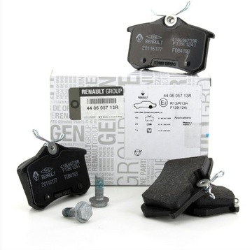 KLOCKI TYŁ RENAULT MEGANE 1 2 3 4 CLIO 3 SCENIC 4