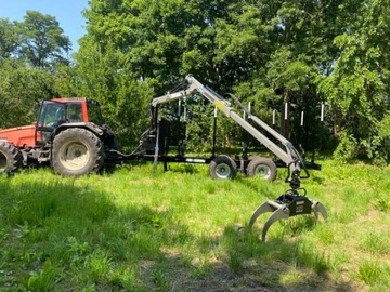 Прицеп-трелевщик для леса HYDMAX H120S 10 тонн