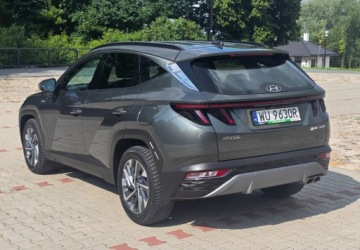 Hyundai Tucson IV SUV 1.6 T-GDI 48V 150KM 2023 Hyundai Tucson Rej.2024Salon PLAutomatBezwypadkowyLakier oryginalny Gwaran, zdjęcie 4
