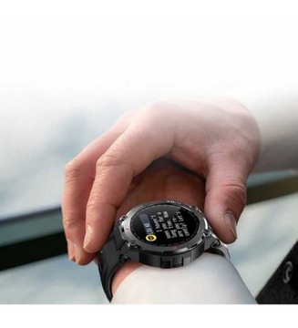 СМАРТ-ЧАСЫ С GPS МУЖСКИЕ ЧАСЫ ПОЛЬСКОЕ МЕНЮ 480 мАч