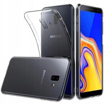 ETUI SILIKONOWE SLIM CASE SAMSUNG GALAXY J6 PLUS +