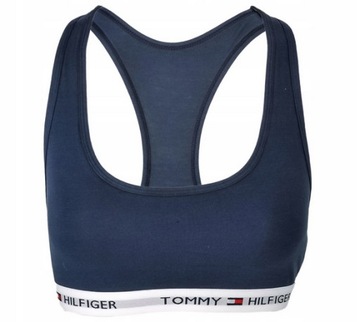 Biustonosz sportowy Tommy Hilfiger granatowy r. M