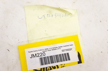 JM220 TOYOTA CAMRY XV40 2.4H VSTŘIKOVACÍ TRYSKA