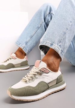 Renee Zielone Sneakersy damskie 37