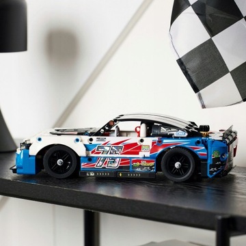 LEGO TECHNIC NASCAR CHEVROLET CAMARO ZL1 РАЛЛИНЫЙ АВТОМОБИЛЬ ОТКРЫВАЮЩИЙСЯ КАПОТ ДВИГАТЕЛЬ V8