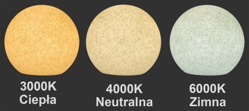 Садовый шар GROUND STONE E27 38см + 10Вт LED