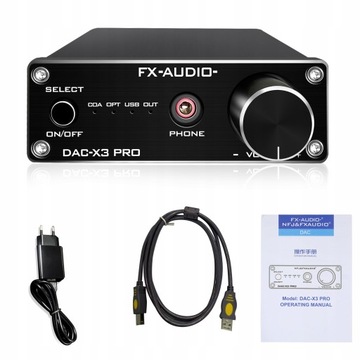 FX-AUDIO X3PRO DAC konwerter cyfrowo-analogowy