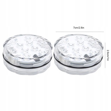 ВОДОНЕПРОНИЦАЕМАЯ ПОДСТАВКА ДЛЯ СВЕТОДИОДНОЙ ЛАМПЫ RGB + ПУЛЬТ ДИСТАНЦИОННОГО УПРАВЛЕНИЯ