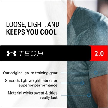 Under Armour koszulka polo męska TECH POLO rozmiar M