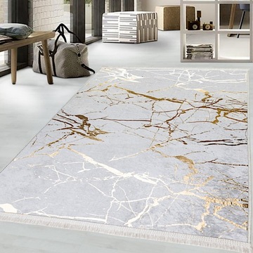 КОВЕР ПАРИЖ 160x220, ПРОТИВСКОЛЬЗЯЩИЙ, МОЮЩИЙСЯ, ДЛЯ ГОСТИНОЙ, ДЛЯ КУХНИ, СЕРЫЙ