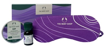 THE BODY SHOP SLEEP LAVENDER & VETIVER GIFT Relaksujący Zestaw Sen LAWENDA