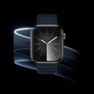 Apple Watch 9, 45 мм, GPS, алюминий, звездный свет, лунный свет, КАК НОВЫЕ