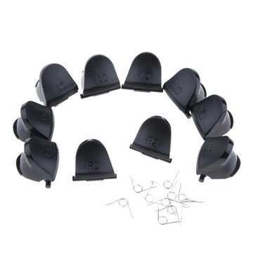 Пружинная кнопка MagiDeal 5 пар L2 R2 для 4 контроллеров PS4