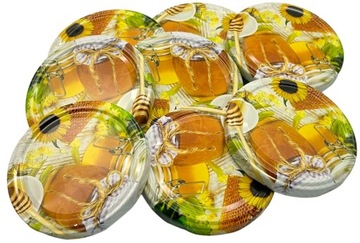 8 X 720 МЛ БАНКА ДЛЯ САЛАТА С МЕДОВЫМ вареньем С КРЫШКОЙ