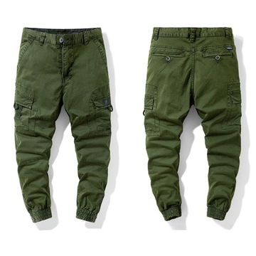 2023 Winter Men Cotton Casual Cargo Warm Cross Jog