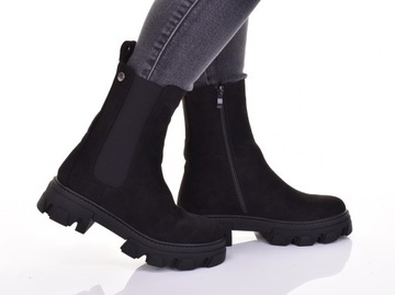 ЖЕНСКИЕ УТЕПЛЕННЫЕ БОТИЛЬНИКИ ECO-SAEDE НА ПЛАТФОРМЕ НА ОСЕНЬ-ЗИМУ