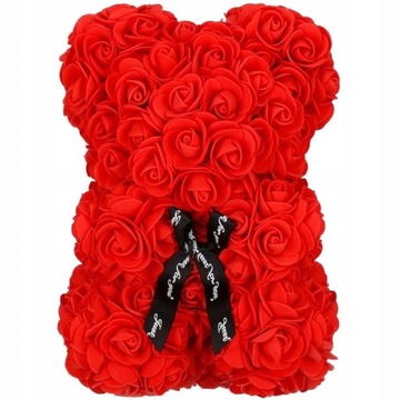 NA WALENTYNKI MIŚ Z RÓŻ ROSE BEAR dla DZIEWCZYNY