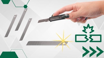 НОЖ ДЛЯ ОБИВКИ ОБИВКИ ДЛЯ РЕЗКИ ОБОЕВ ЛЕЗВИЯ ДЛЯ РАЗБИВАНИЯ ЛЕЗВИЙ сменные 9мм 100ШТ.