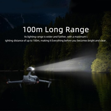 Latarka nocna Latarka Drone Szperacz Reflektor LED Nocny styl wypełnienia A