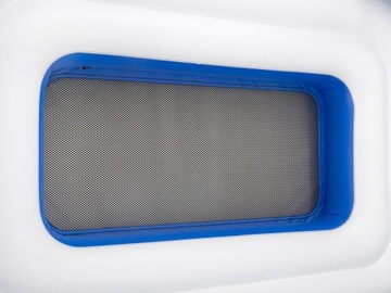 БОЛЬШОЙ ПЛАВАЮЩИЙ ОСТРОВНОЙ НАДУВНОЙ МАТРАС С НАвесом BESTWAY ДЛЯ 6 ЧЕЛОВЕК