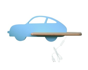 Candellux Kinkiet z półką KIDS CAR 5W 4000K kabel - niebieski