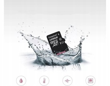 Карта памяти microSD Kingston Canvas Select Plus емкостью 128 ГБ