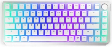 KLAWIATURA MECHANICZNA ENDORFY THOCK 75% WIRELESS PUDING ONYX WHITE