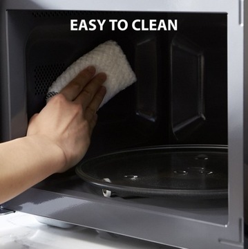 МИКРОВОЛНОВАЯ ПЕЧЬ TOSHIBA МОЩНАЯ МИКРОВОЛНОВАЯ ПЕЧЬ 800 ВТ, ЛЕГКО ЧИСТЯЩАЯ ПЕРЕДНЮЮ СТЕКЛО