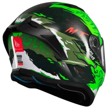 Полнолицевой шлем MT FF126 STINGER 2 ARDENT C6 флуоресцентный глянец L