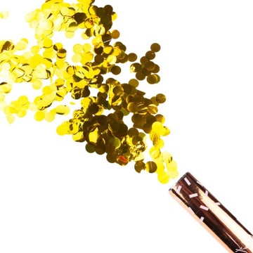 ЗОЛОТАЯ ТРУБКА ДЛЯ СЪЕМКИ КОНФЕТТИ НА СВАДЬБУ, ПОРУЧКУ, СВАДЬБУ НА ДЕНЬ ВАЛЕНТИНА