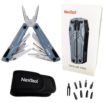 Zestaw narzędzi Multitool 15w1 + zestaw bitów