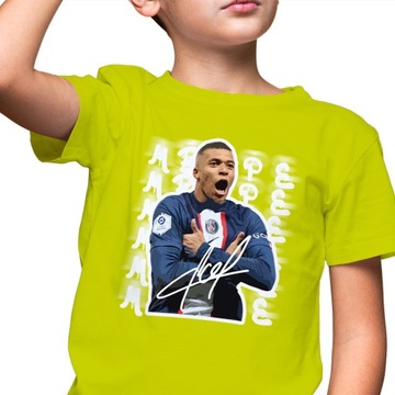 KOSZULKA T-shirt Kylian MBAPPE MiX Wzory 134 cm