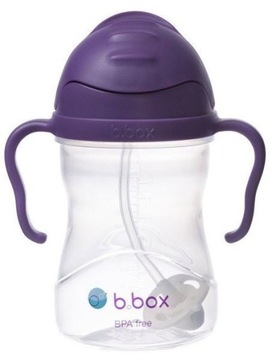 BBOX bidon ze słomką 240ml GRAPE 6m+