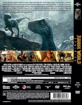 МИР ЮРСКОГО ПЕРИОДА: ДОМИНИОН (DVD)