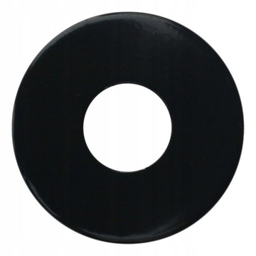 Rozeta maskująca pojedyncza - grafit błyszczący