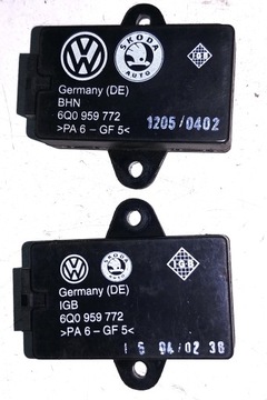 Przekaźnik grzania siedzenia 6Q0959772 Vw Seat
