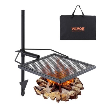 VEVOR Grill Węglowy Grill Obrotowy 40.5x40.5cm