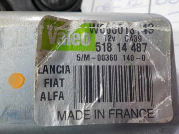 DOBLO II 11R MOTOREK STĚRAČE ZADNÍ 51814487