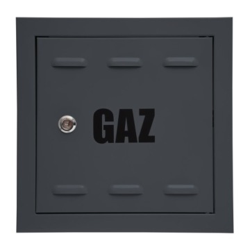 DRZWICZKI GAZOWE GRAFIT MAT 20x25