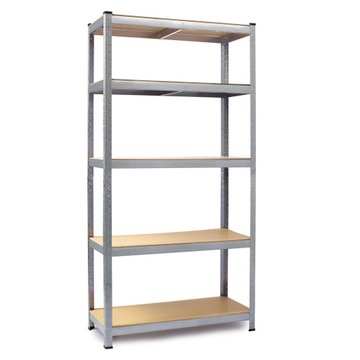 REGAŁ do WARSZTATU METALOWY 5 PÓŁEK 180x90 MOCNY