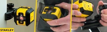 ЛАЗЕРНЫЙ УРОВЕНЬ STANLEY CUBIX 12 м + ШТАТИВ