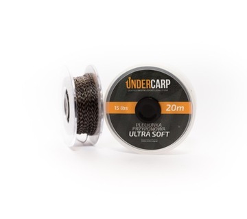 Undercarp Plecionka przyponowa Ultra Soft 20m 15lbs Brązowa