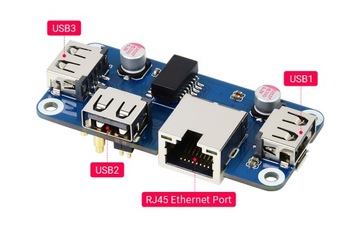 Конвертер WaveShare ETH-USB-HUB-BOX