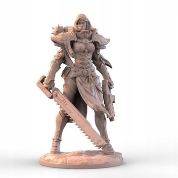 Siostra z chainsword/gun 75 mm