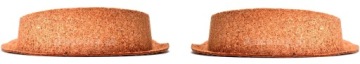 G10-64 BRĄZOWE TWARDE PODPIĘTKI 0,5 cm KLINY WKŁADKI POD PIĘTY 5 mm R 36-41