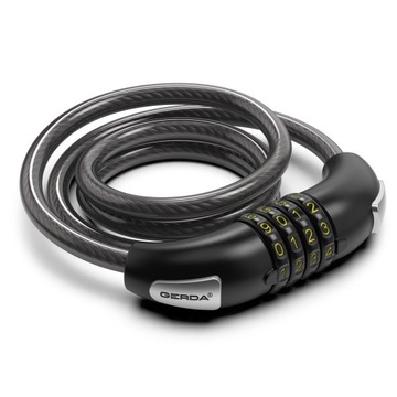 Zapięcie rowerowe GERDA KOMBO FLEX 1000/10C