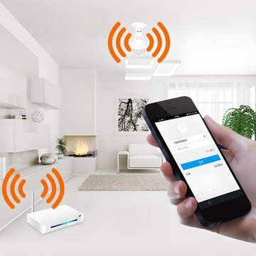 Wi-Fi IP-КАМЕРА МОНИТОРИНГА 360° СВЕТОДИОДНЫЙ АУДИО В ЛАМПОЧКЕ