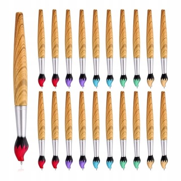 NEW-20Pcs długopis cienki pędzelek pióro atramento